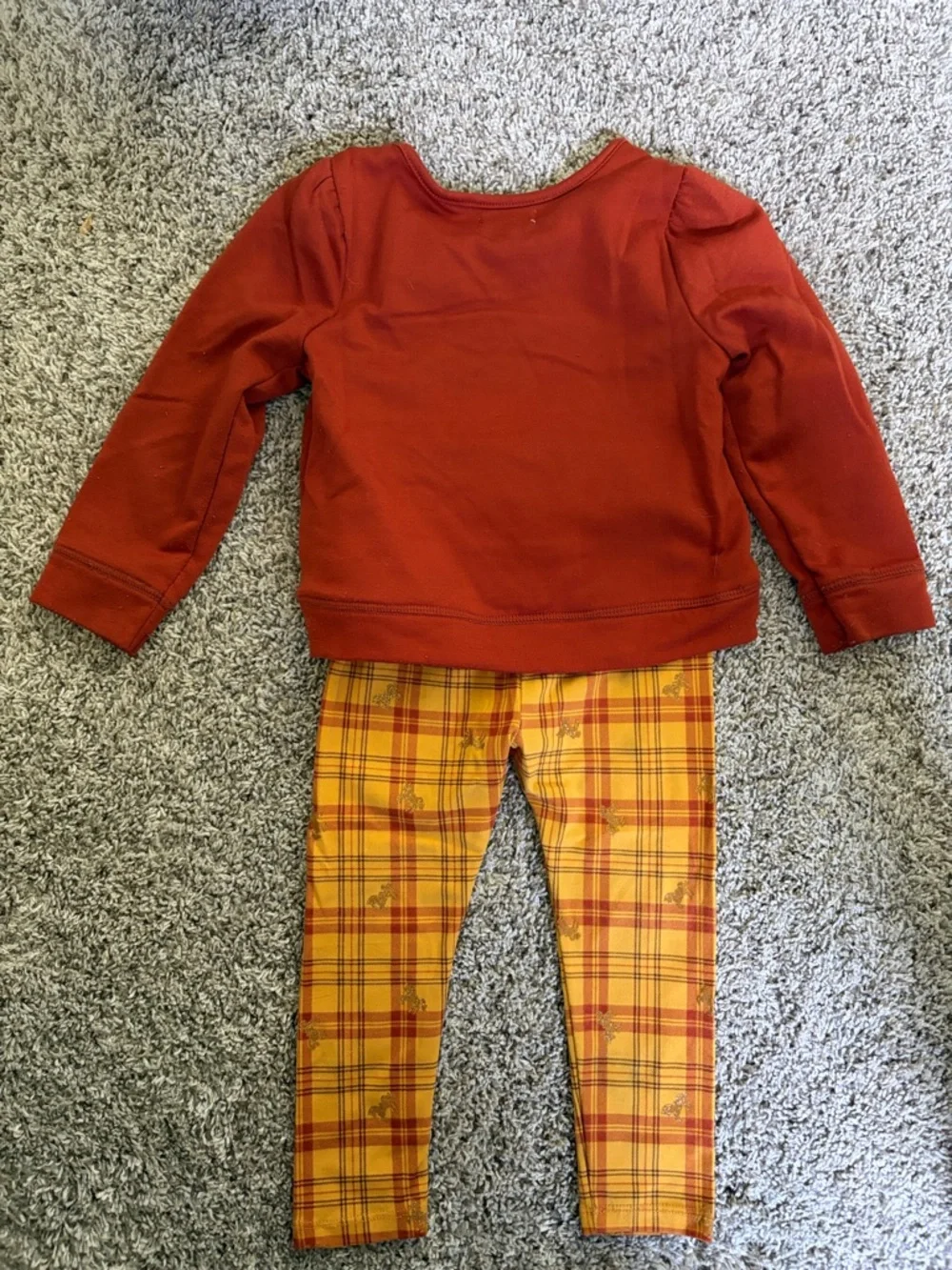 4T Pumpkin Outfit - Picture 2 of 2